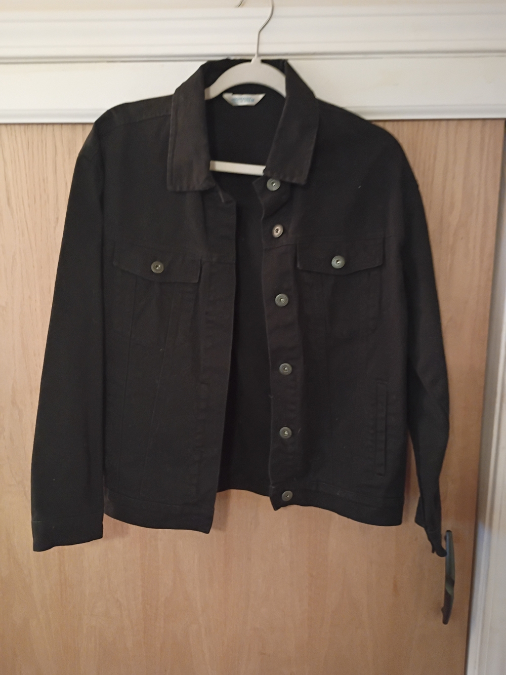 Women's Black Denim Jacket